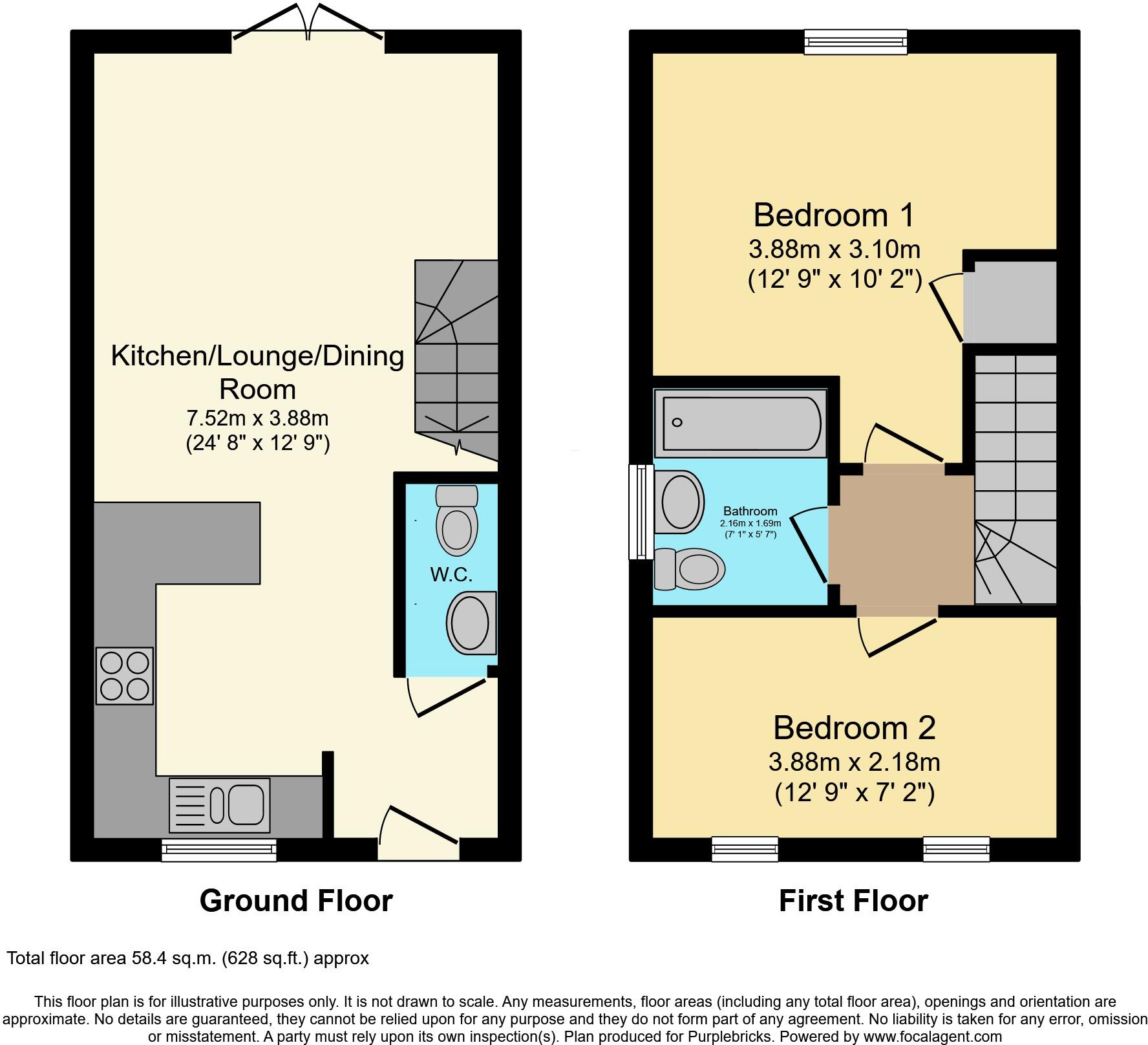Yardley Close, Peterborough, PE7 floorplan