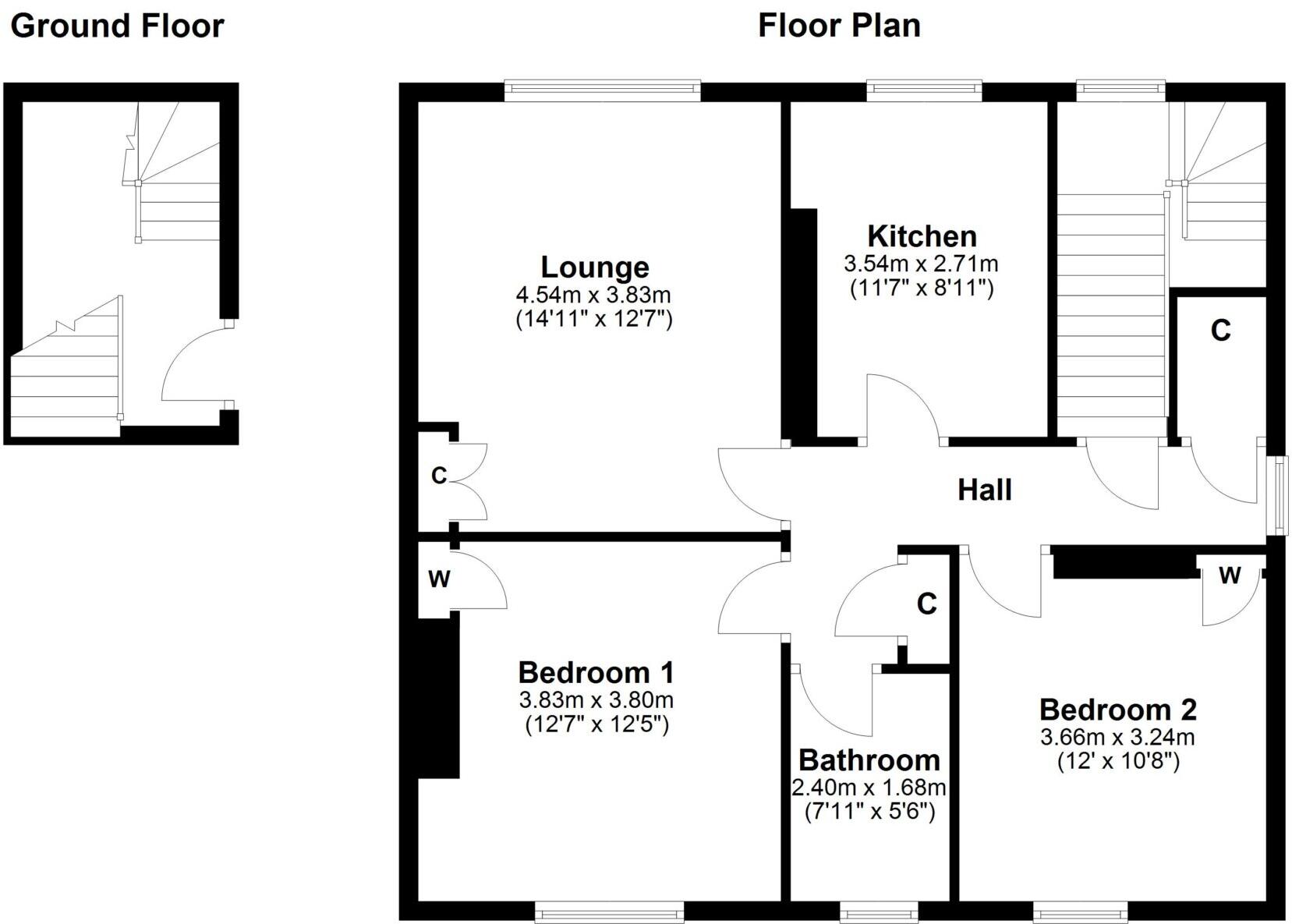 37 Lochlea Avenue, Troon, KA10 7BN floorplan