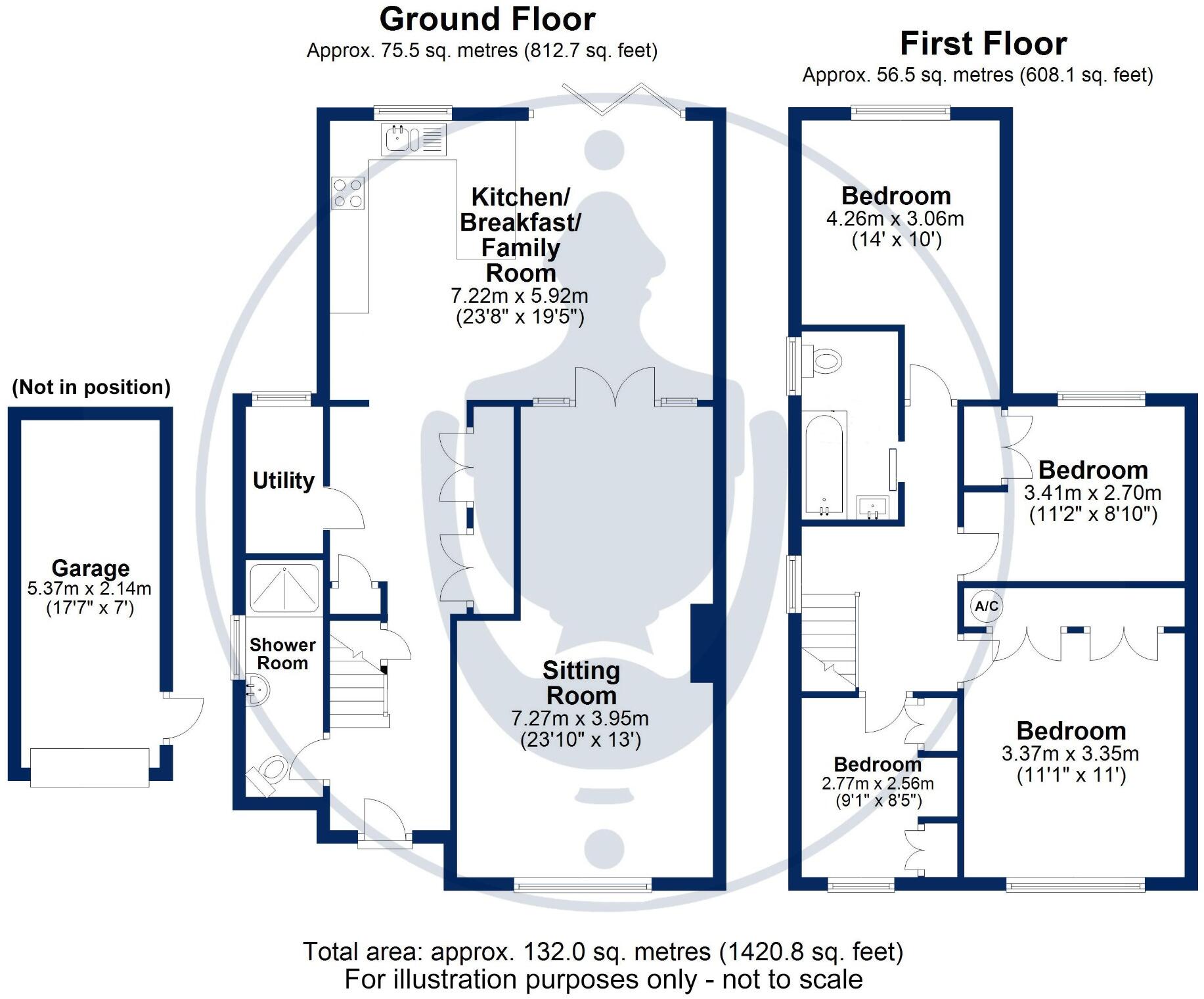 Wendover, Aylesbury, Buckinghamshire, HP22 floorplan