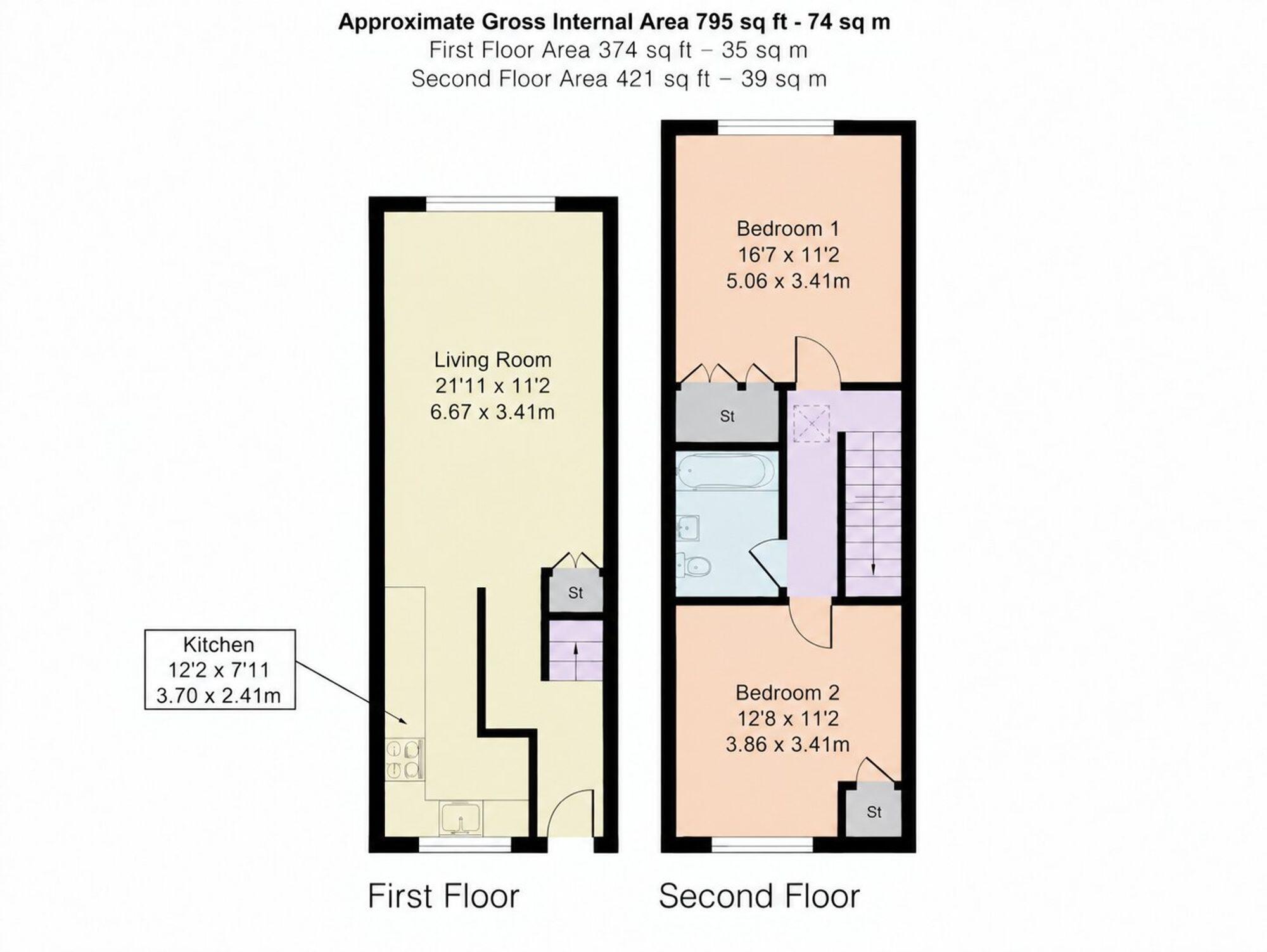 Queens Court, Hertford, SG13 floorplan