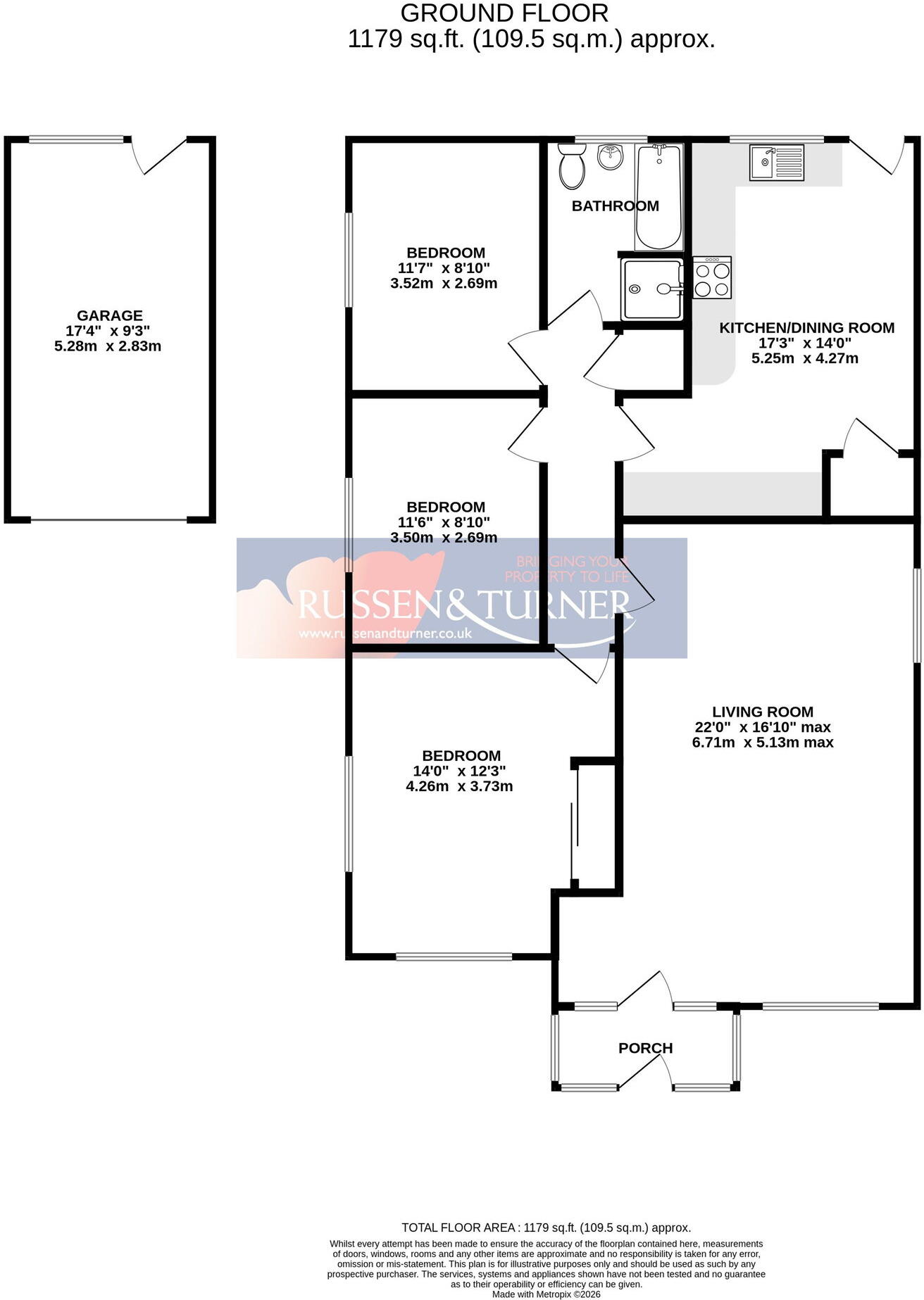 Bracken Road, South Wootton floorplan