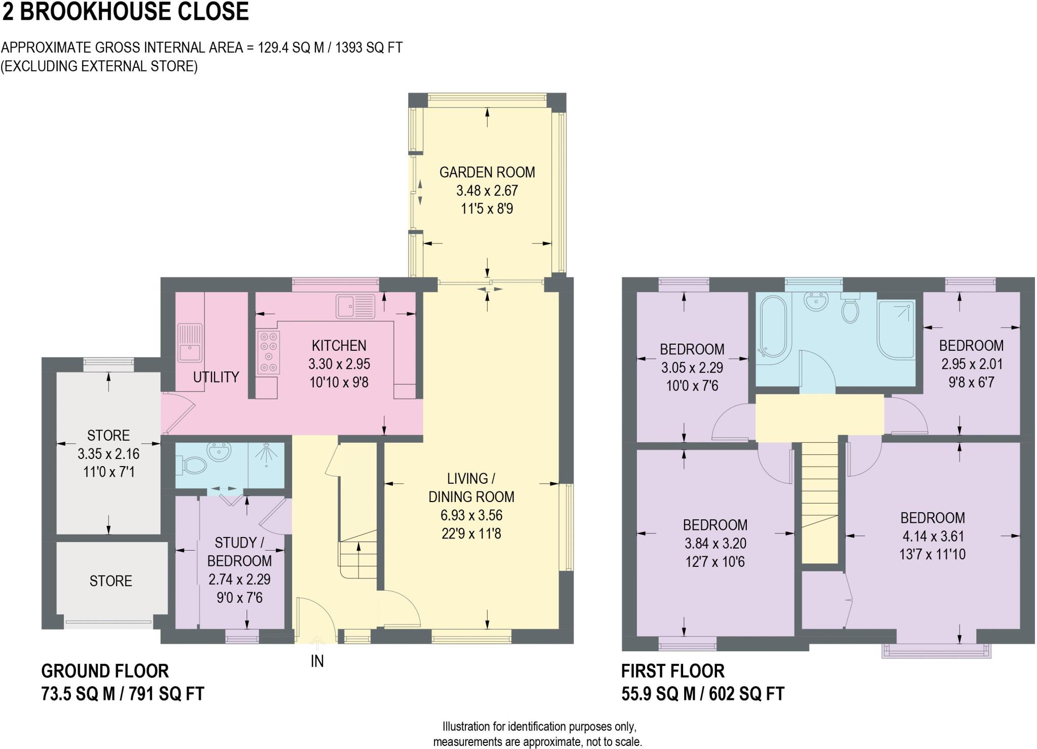 Brookhouse Close, Hackenthorpe, Sheffield floorplan