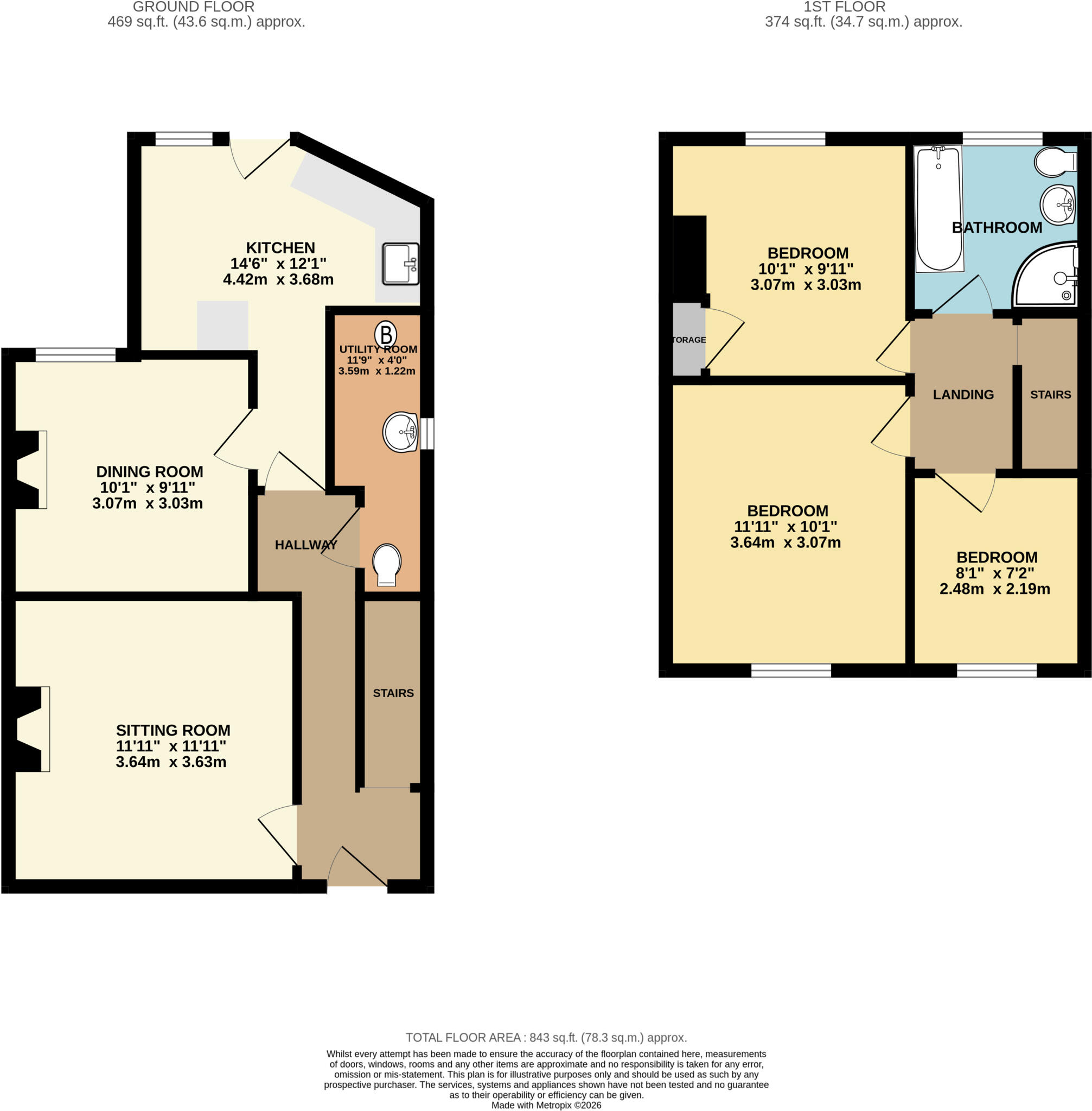 London Road, Beccles floorplan