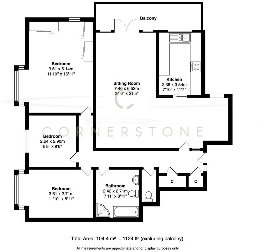 Princess Court, Alwoodley, Leeds, West Yorkshire. floorplan