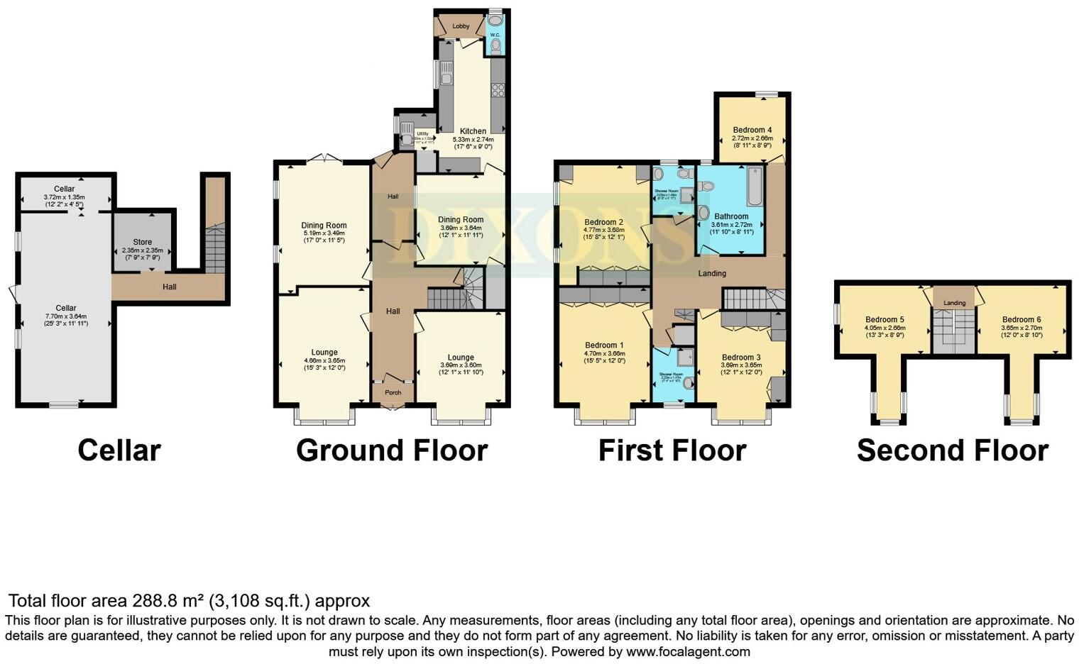 Listing floorplan