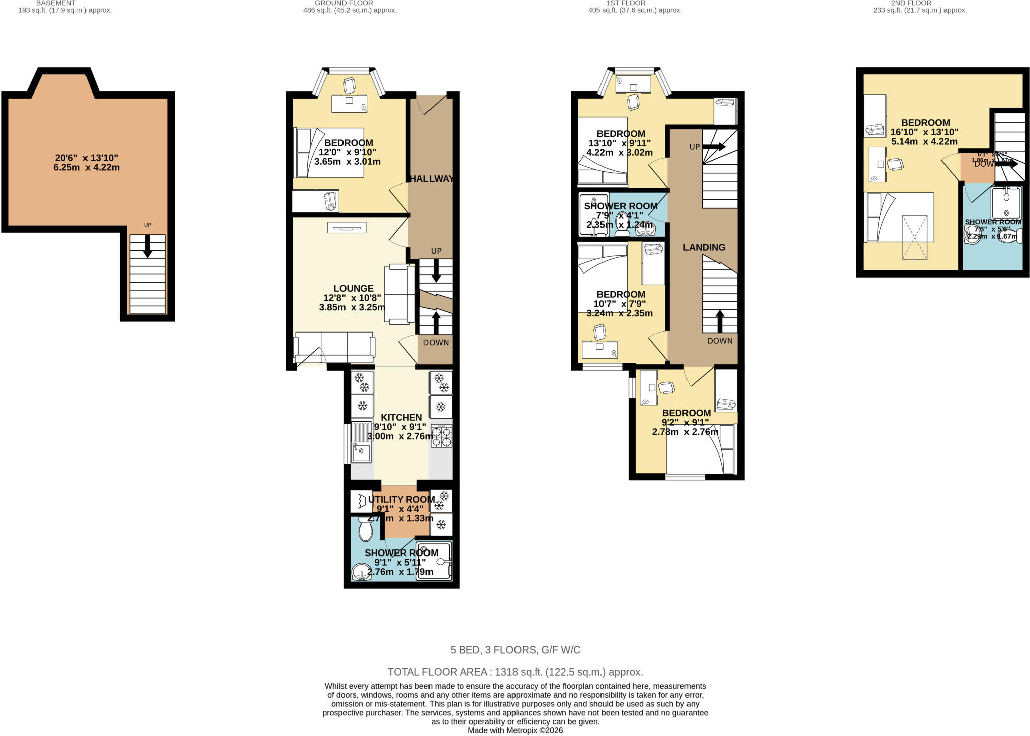 Adelaide Road, Liverpool floorplan