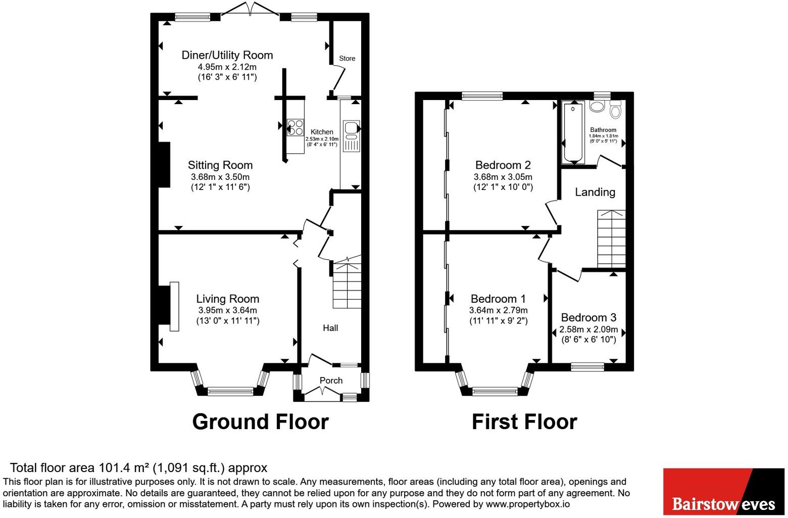 Globe Road, Hornchurch, RM11 floorplan