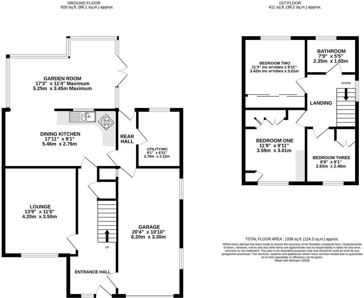 Meadow Lane, Moulton, Northwich floorplan