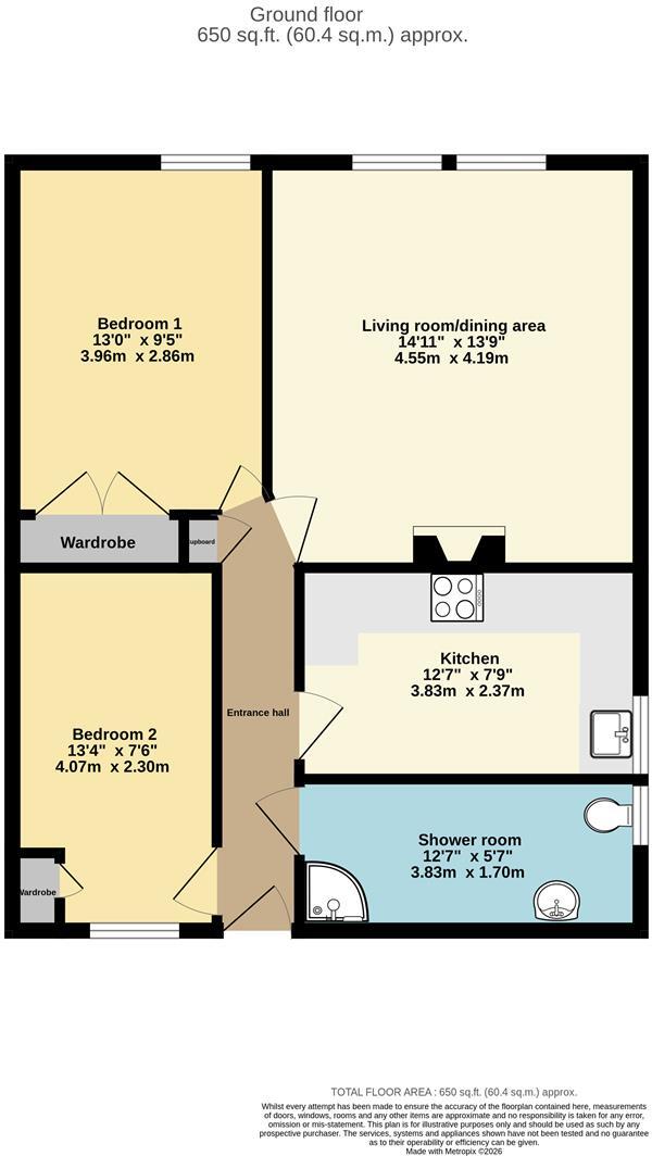 Love Lane, Berwick-Upon-Tweed floorplan