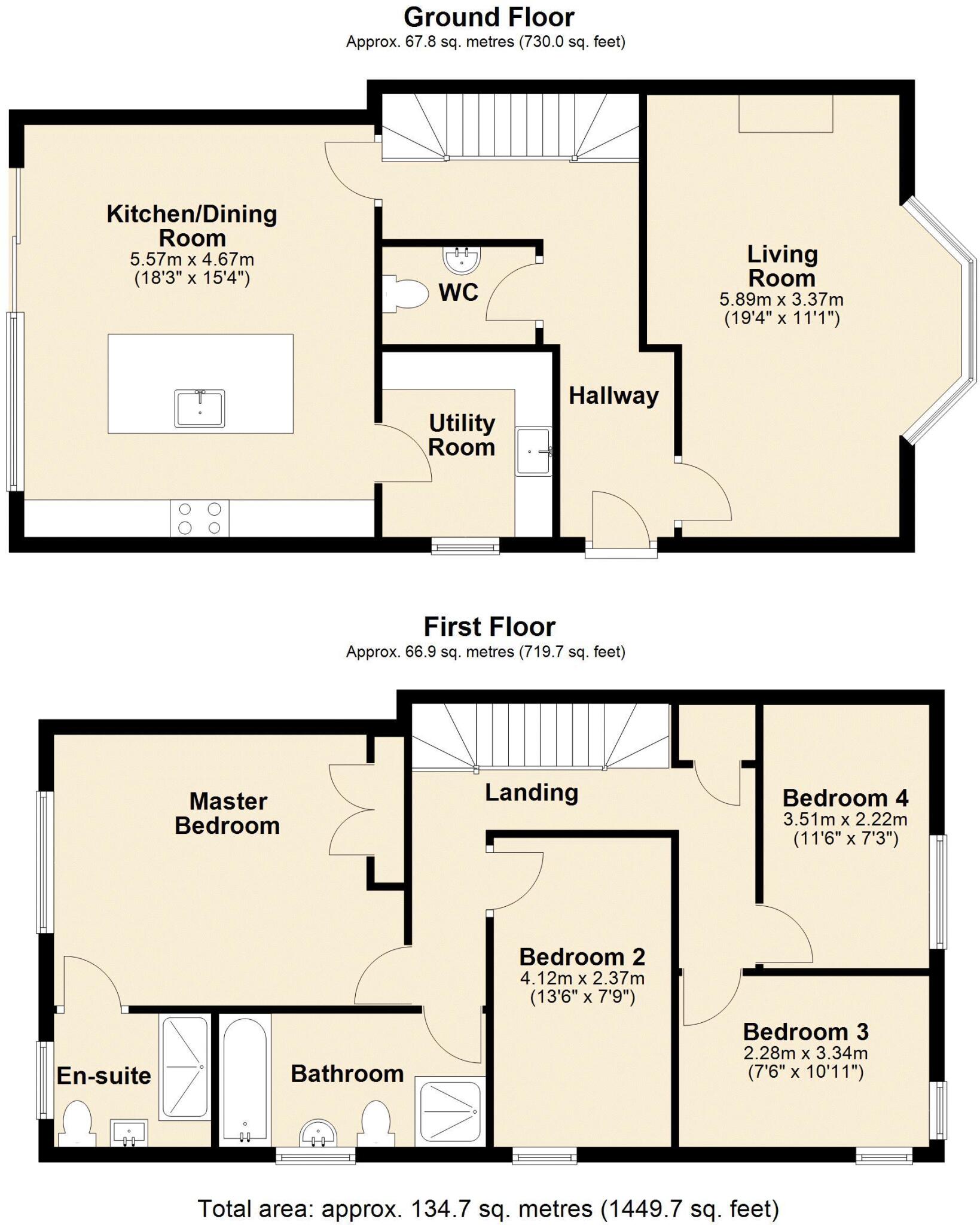 Empingham Road, Stamford floorplan
