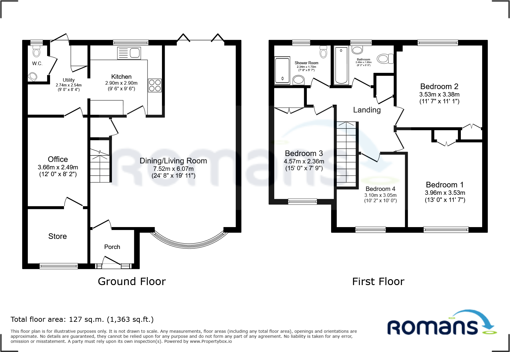 Welford Road, Woodley, Reading, RG5 floorplan