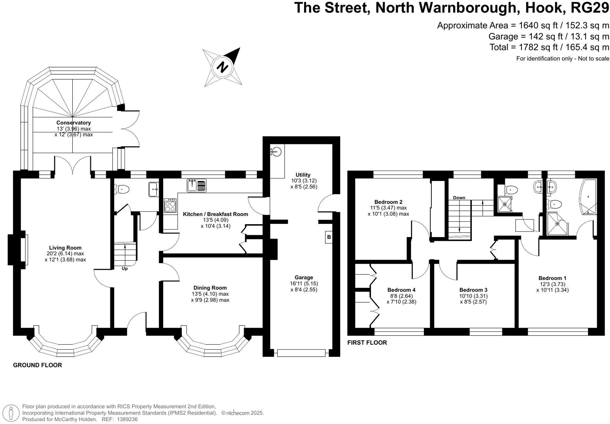 The Street, North Warnborough, RG29 floorplan
