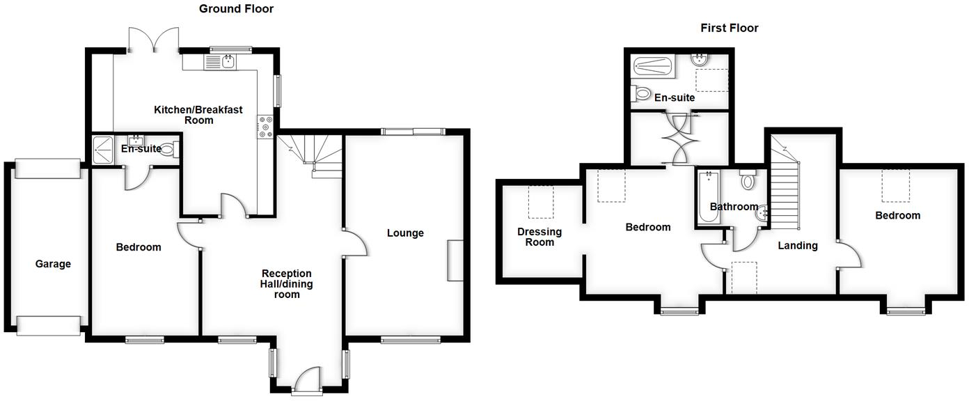 Dorricotts Place, Yockleton, Shrewsbury floorplan