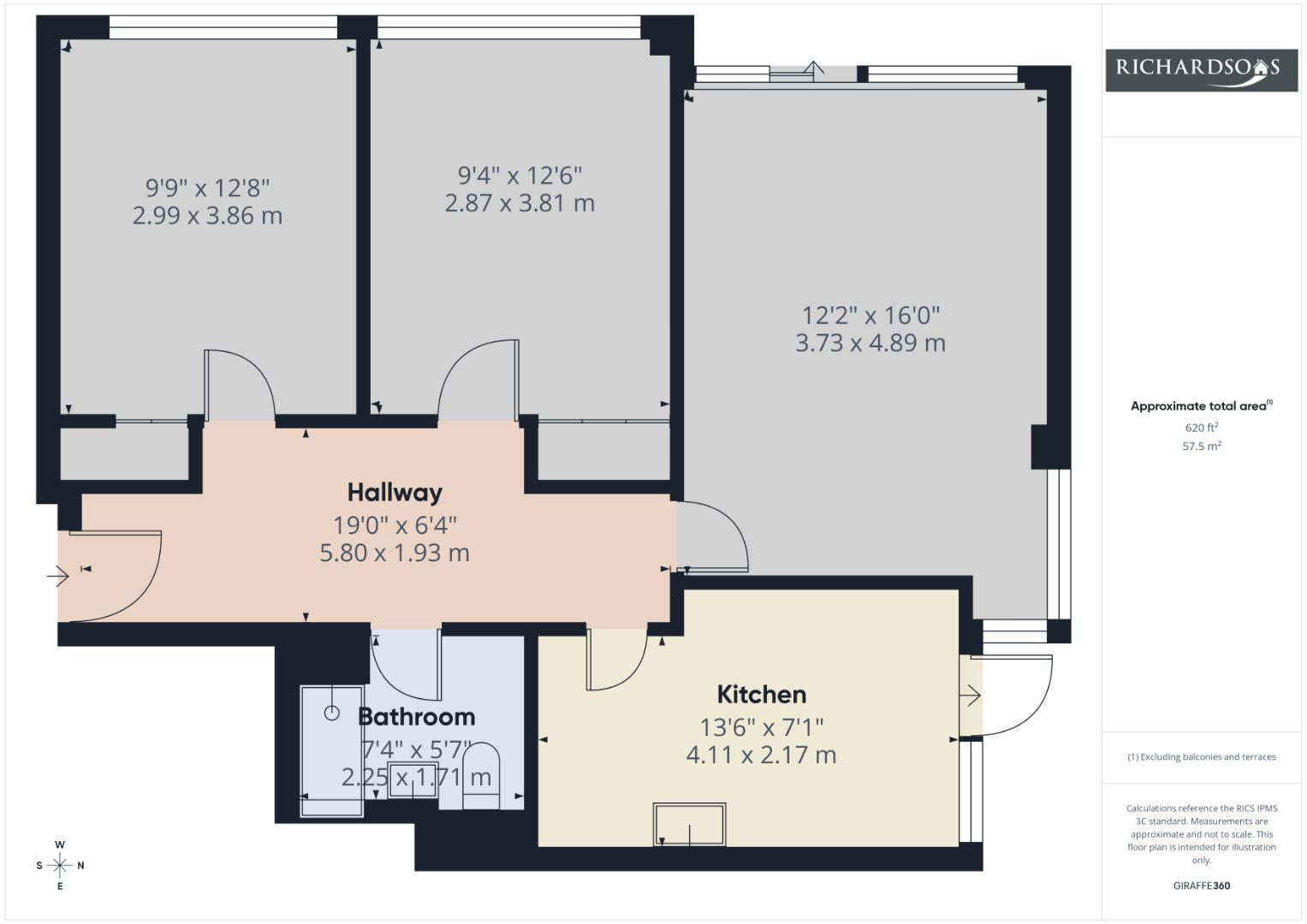 Beacon House, Whitley Bay floorplan