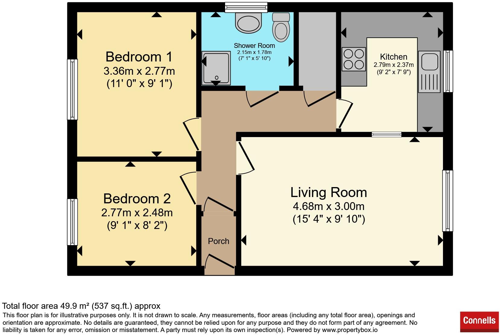 Victoria Mews, Warwick floorplan