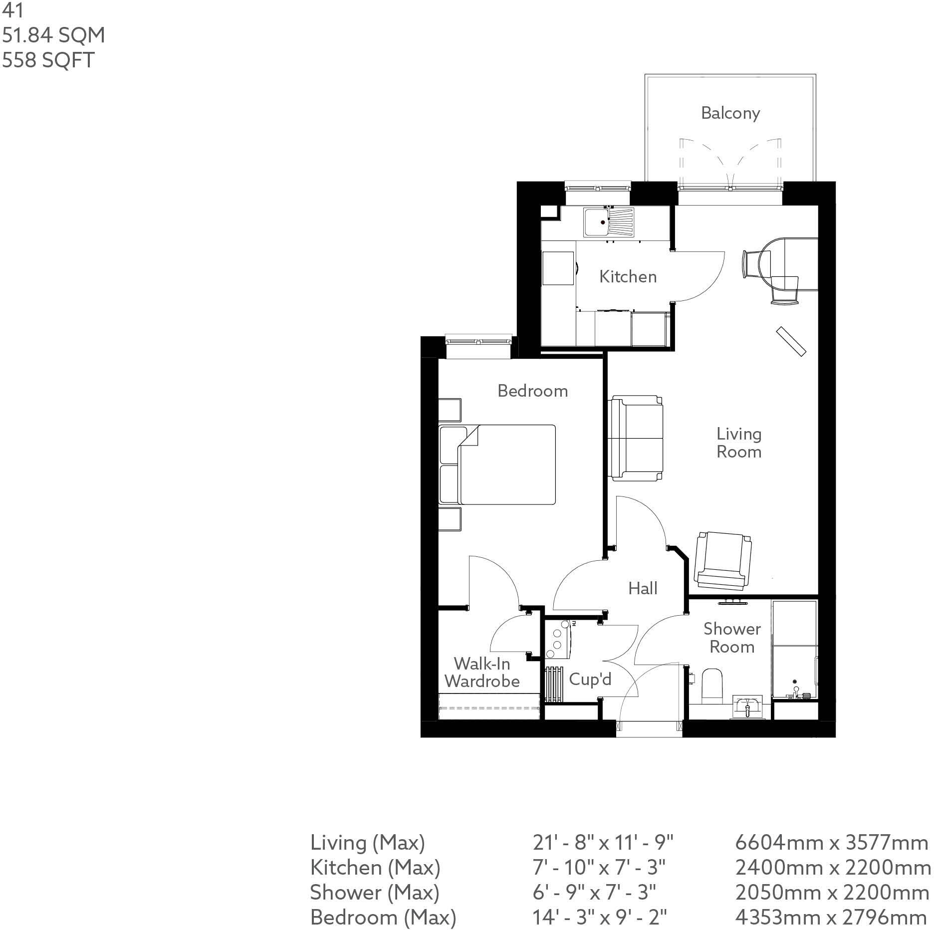 1 Earls Gardens, Burscough, Lancashire, L40 7BT floorplan