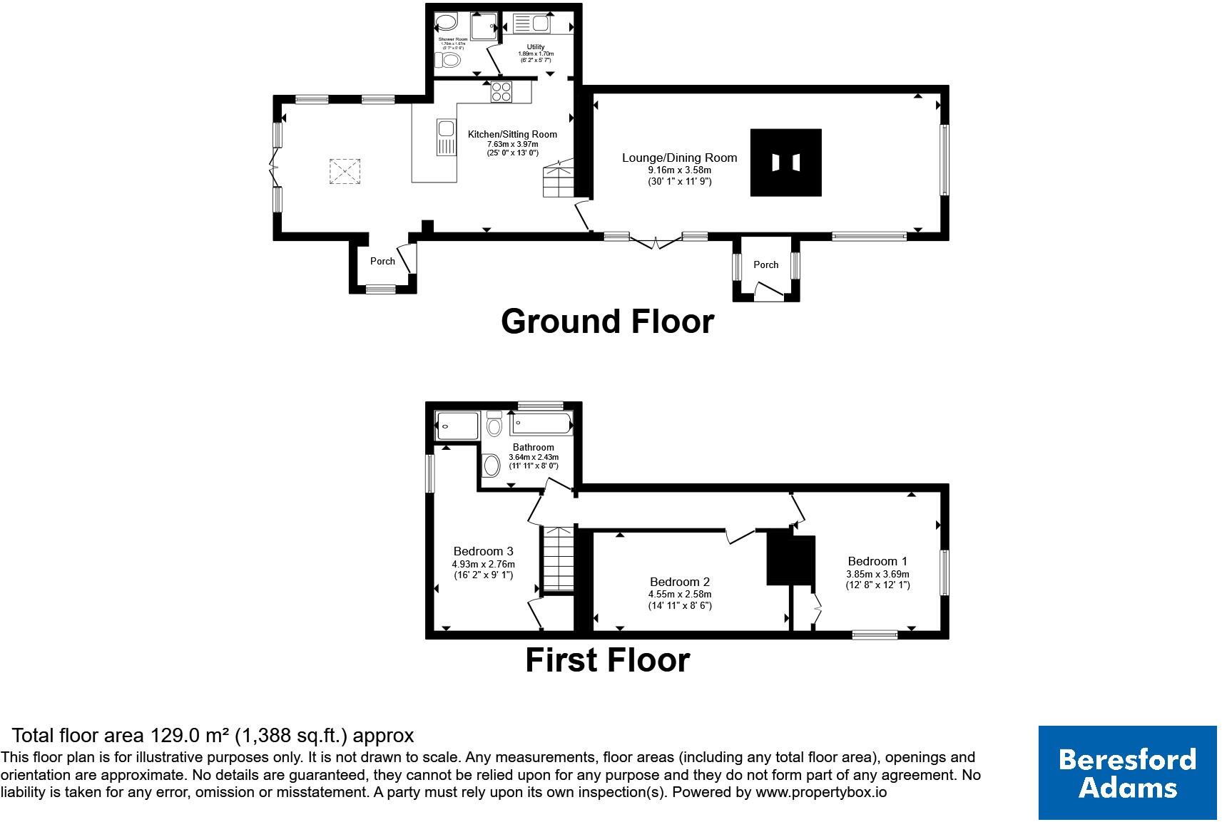 Mold Road, Mynydd Isa, Mold, Flintshire, CH7 floorplan