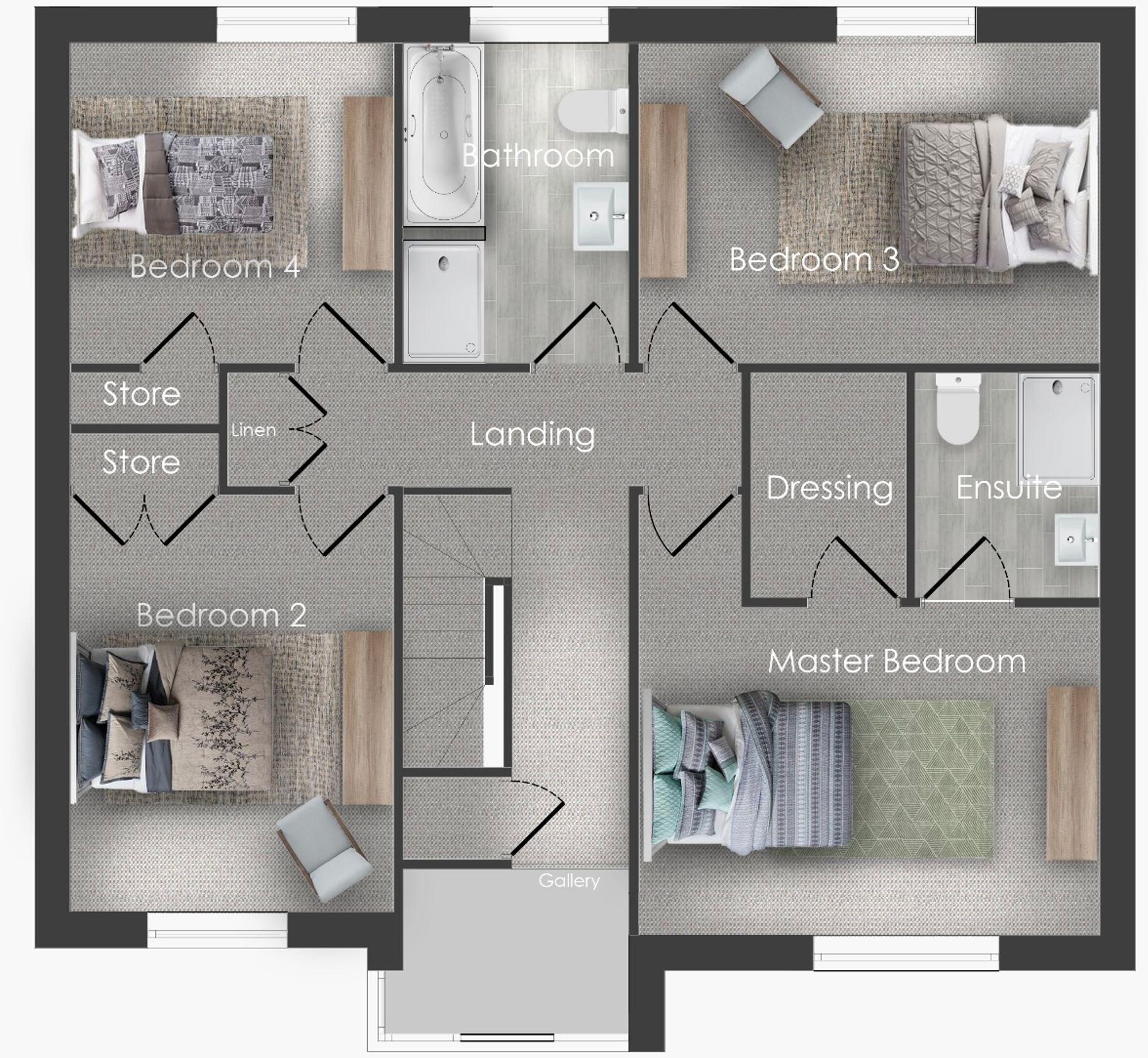 Powburgh Gardens, Thurstonfield, CA5 floorplan