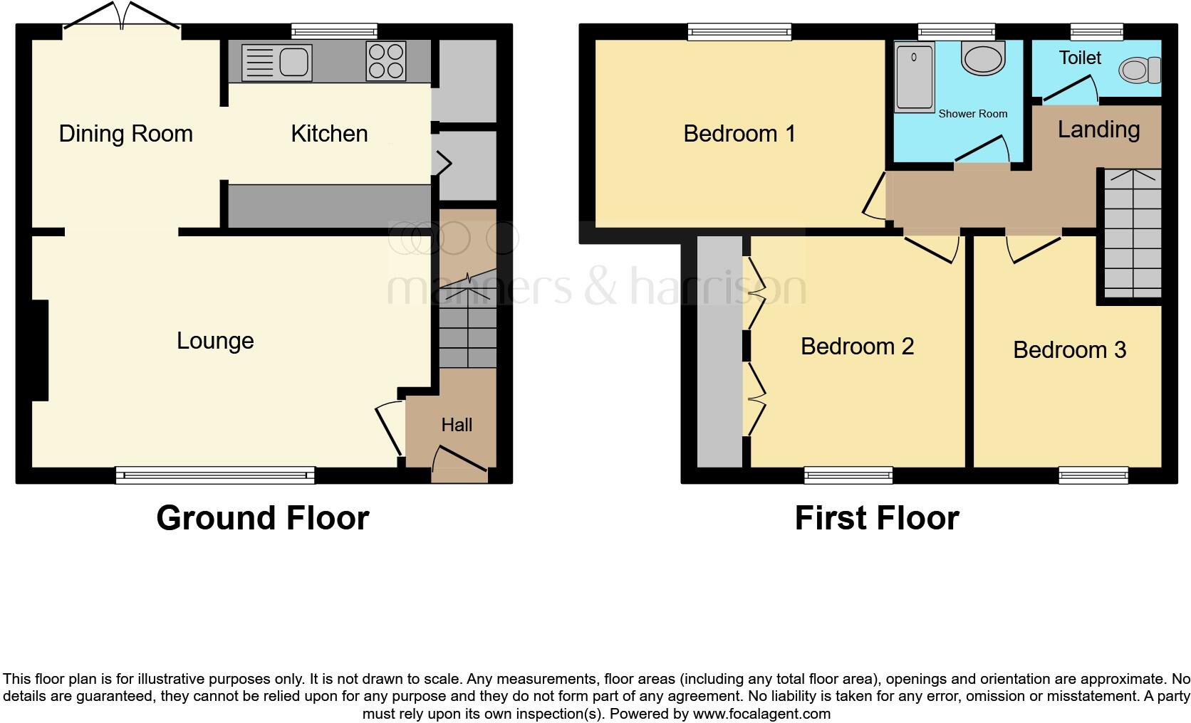 Ridlington Way, Hartlepool floorplan