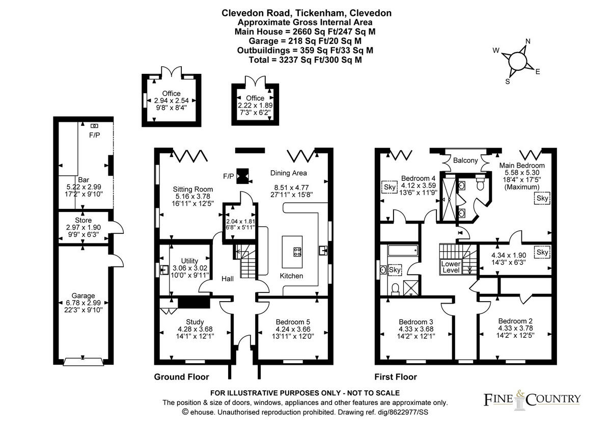 Clevedon Road, Tickenham, BS21 floorplan