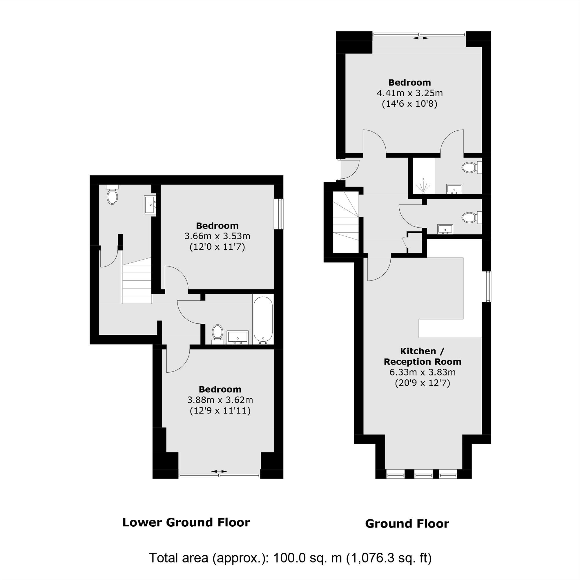 Gordon Road, Ealing floorplan