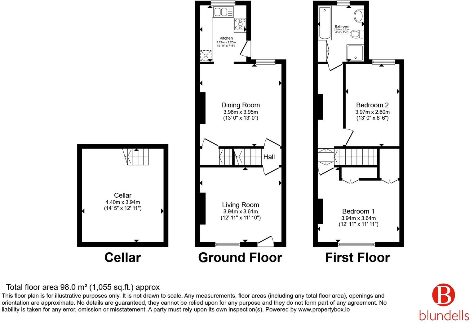 John Street, Eckington, Sheffield, Derbyshire, S21 floorplan