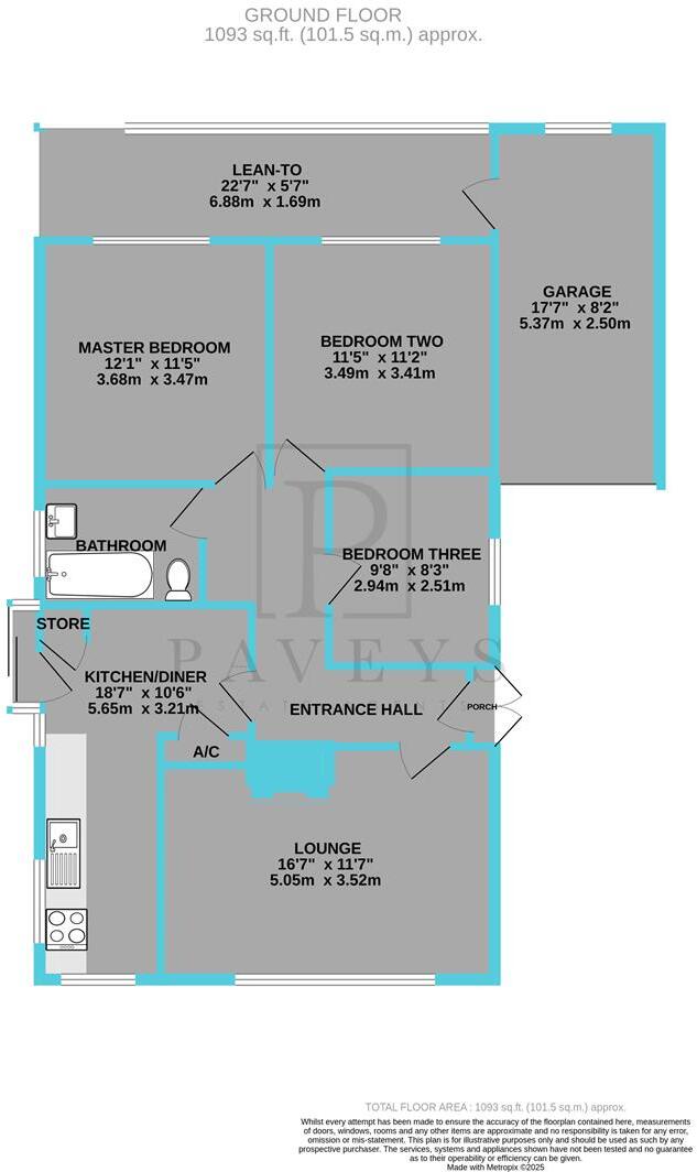 Sussex Gardens, Holland-On-Sea floorplan