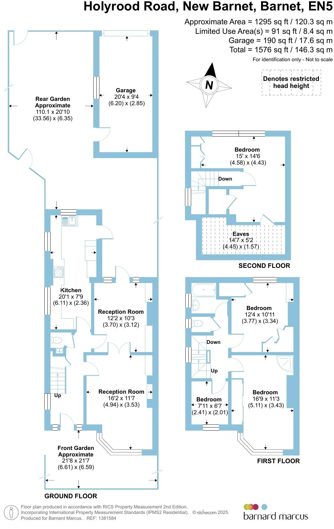 Holyrood Road, Barnet floorplan