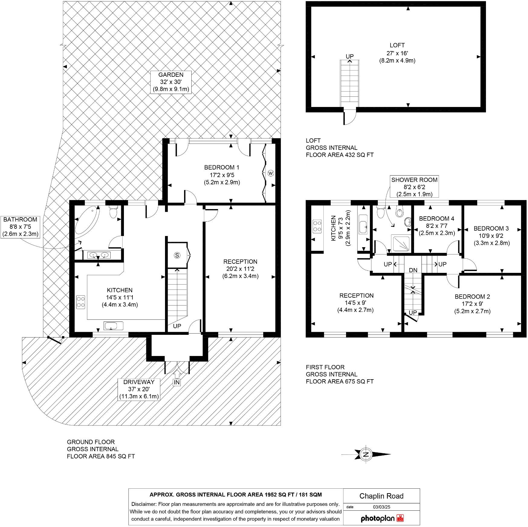 Chaplin Road, Dagenham floorplan