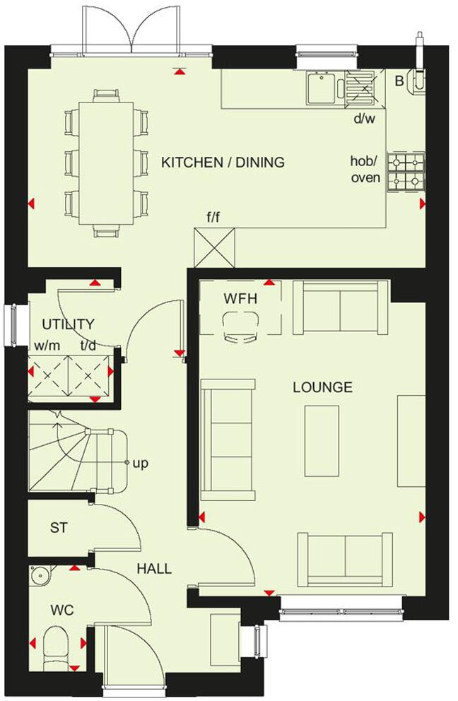 White Post, Stratton-on-the-Fosse, Midsomer Norton, Somerset, BA3 4QA floorplan
