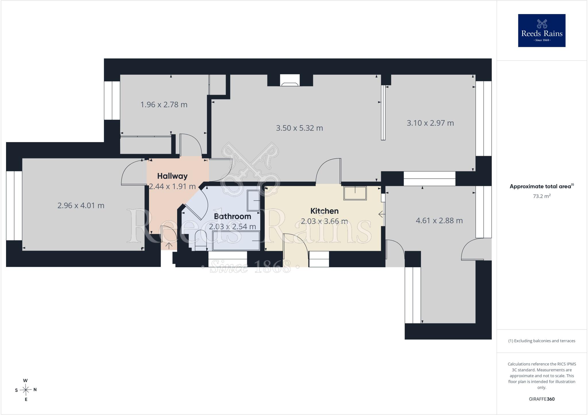 Nether Close, Wingerworth, Chesterfield, Derbyshire, S42 floorplan