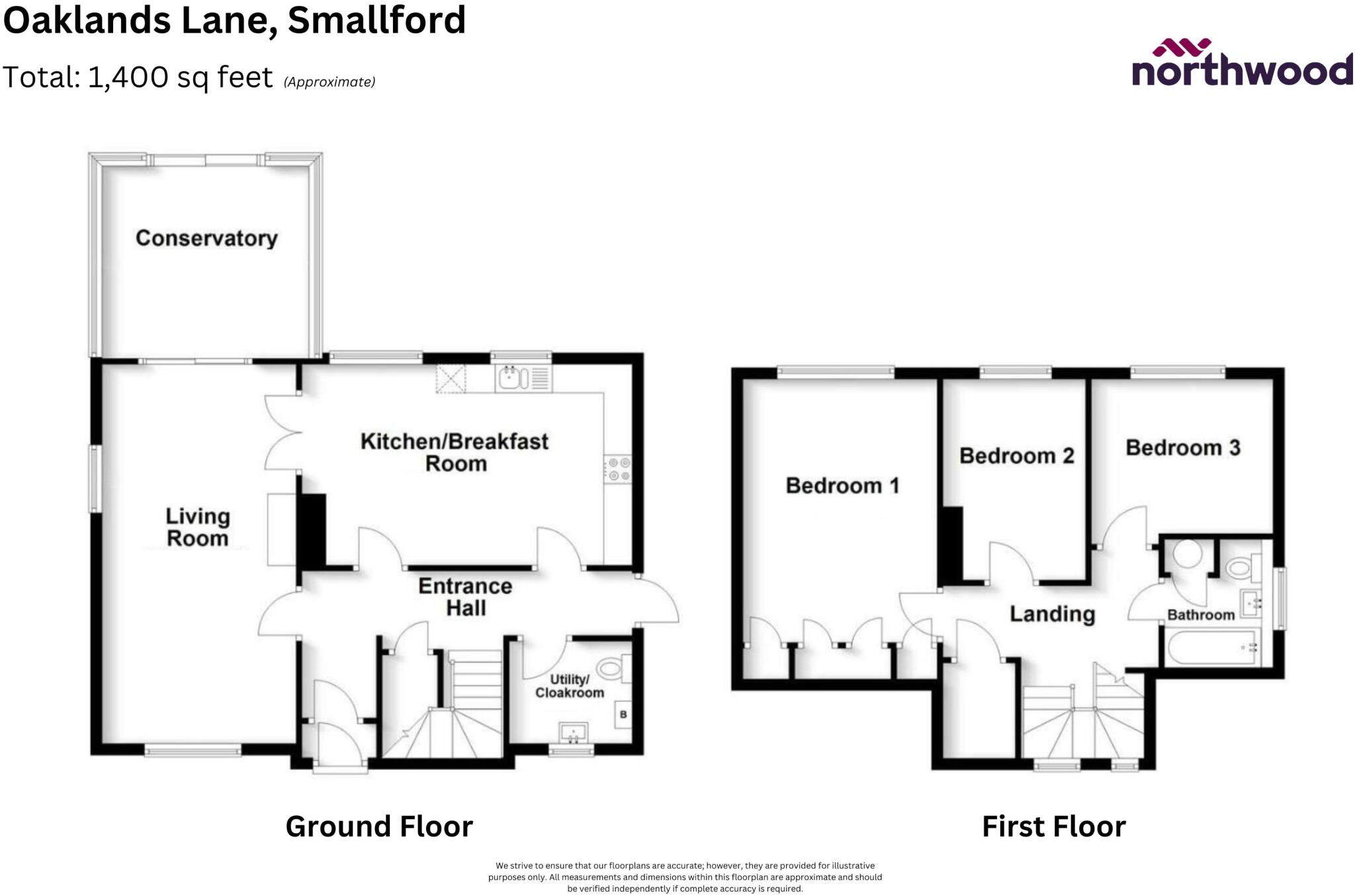 Oaklands Lane, St Albans, AL4 floorplan