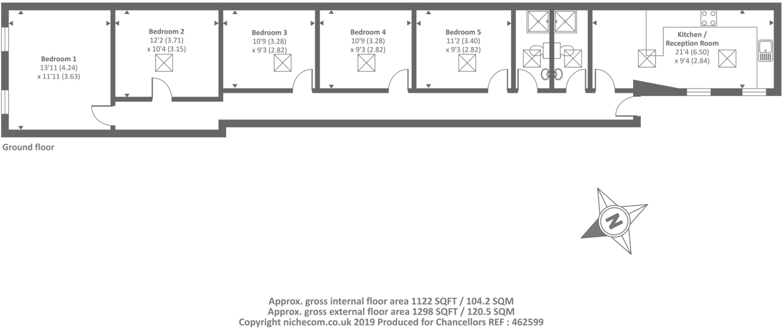 Cowley Road, Oxford, OX4 floorplan