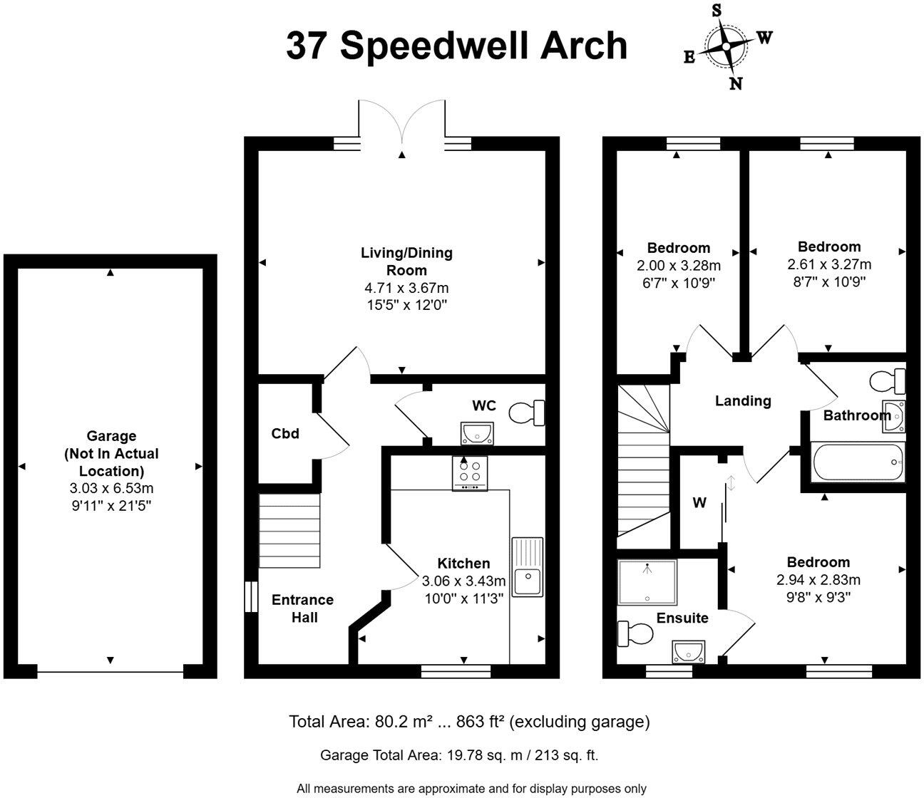 Speedwell Arch, Harwell, Didcot, Oxfordshire, OX11 floorplan