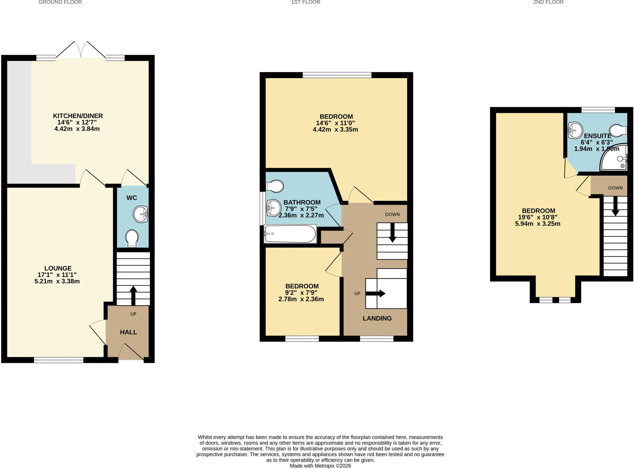 Appledore Crescent, Scunthorpe floorplan