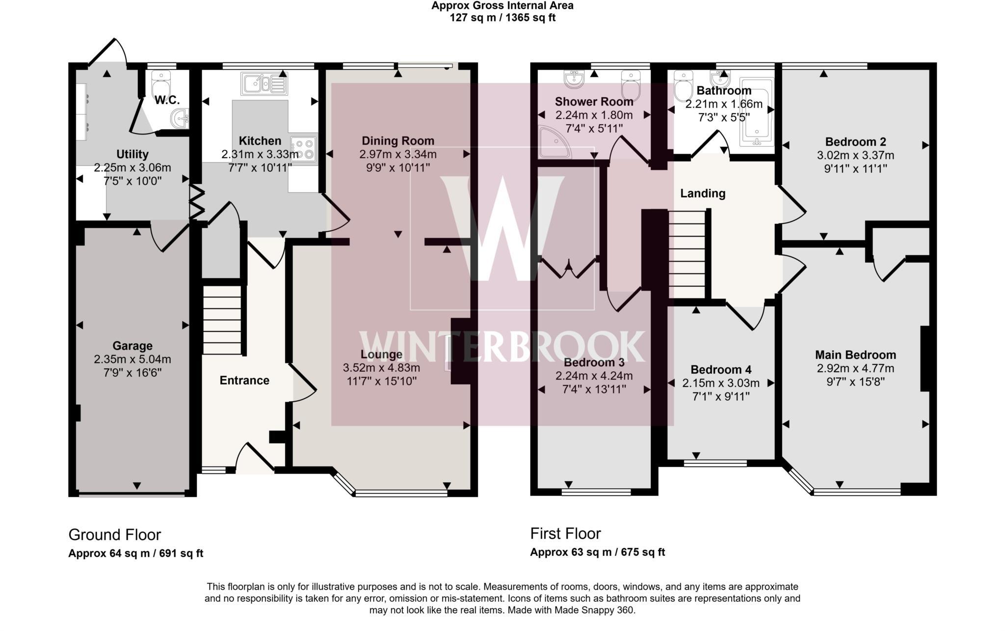 Brookmead Drive, Wallingford floorplan