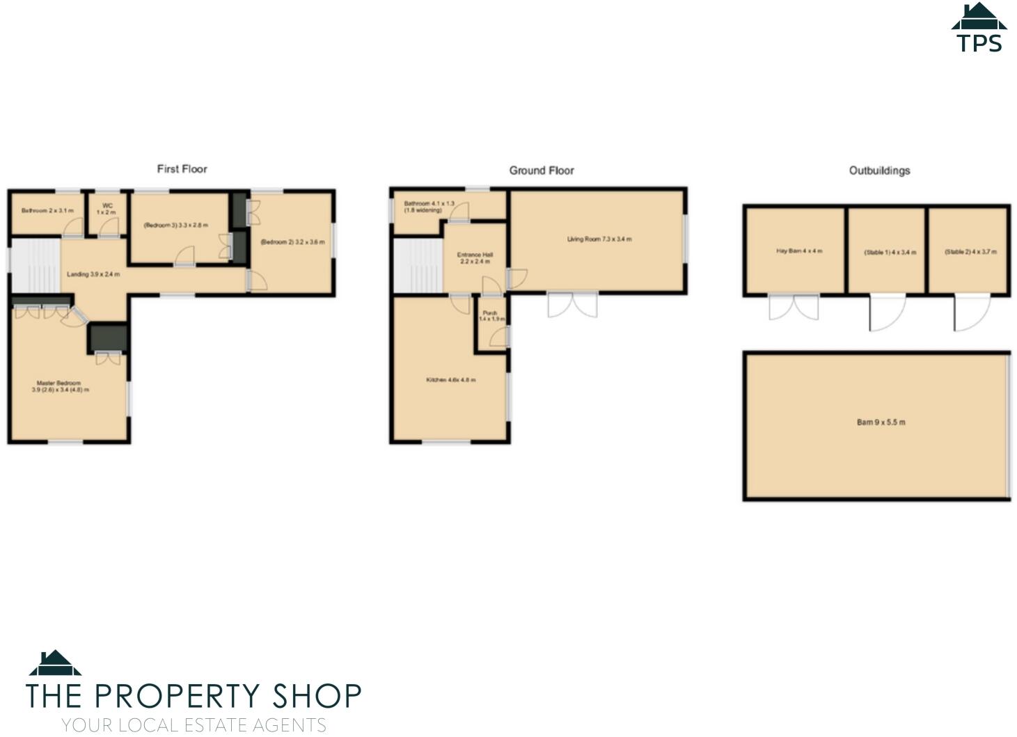 Halgavor Lane, Bodmin, Cornwall, PL31 floorplan