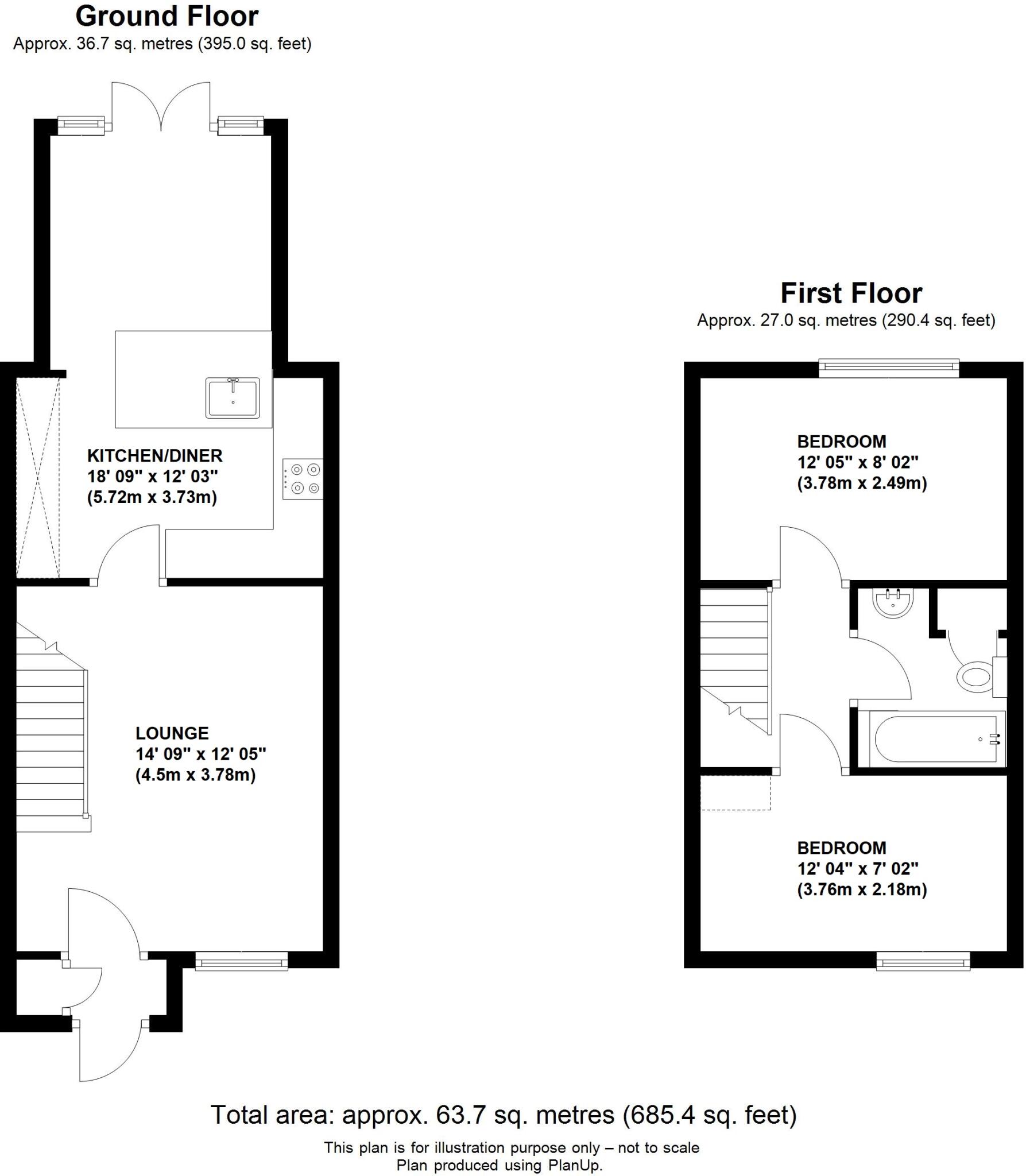 Doveney Close, Orpington floorplan