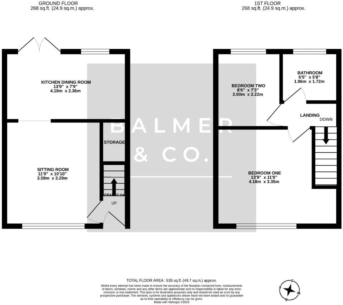 Briggs Street, Leigh, WN7 floorplan