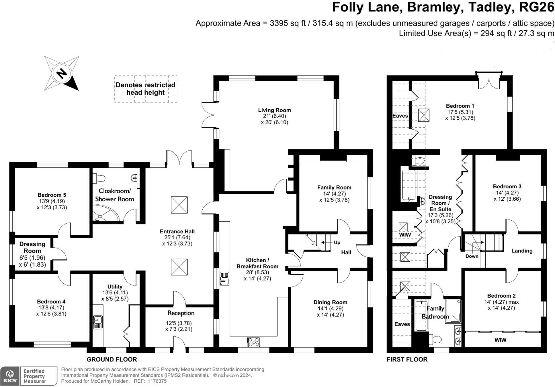 Folly Lane, Bramley, RG26 floorplan