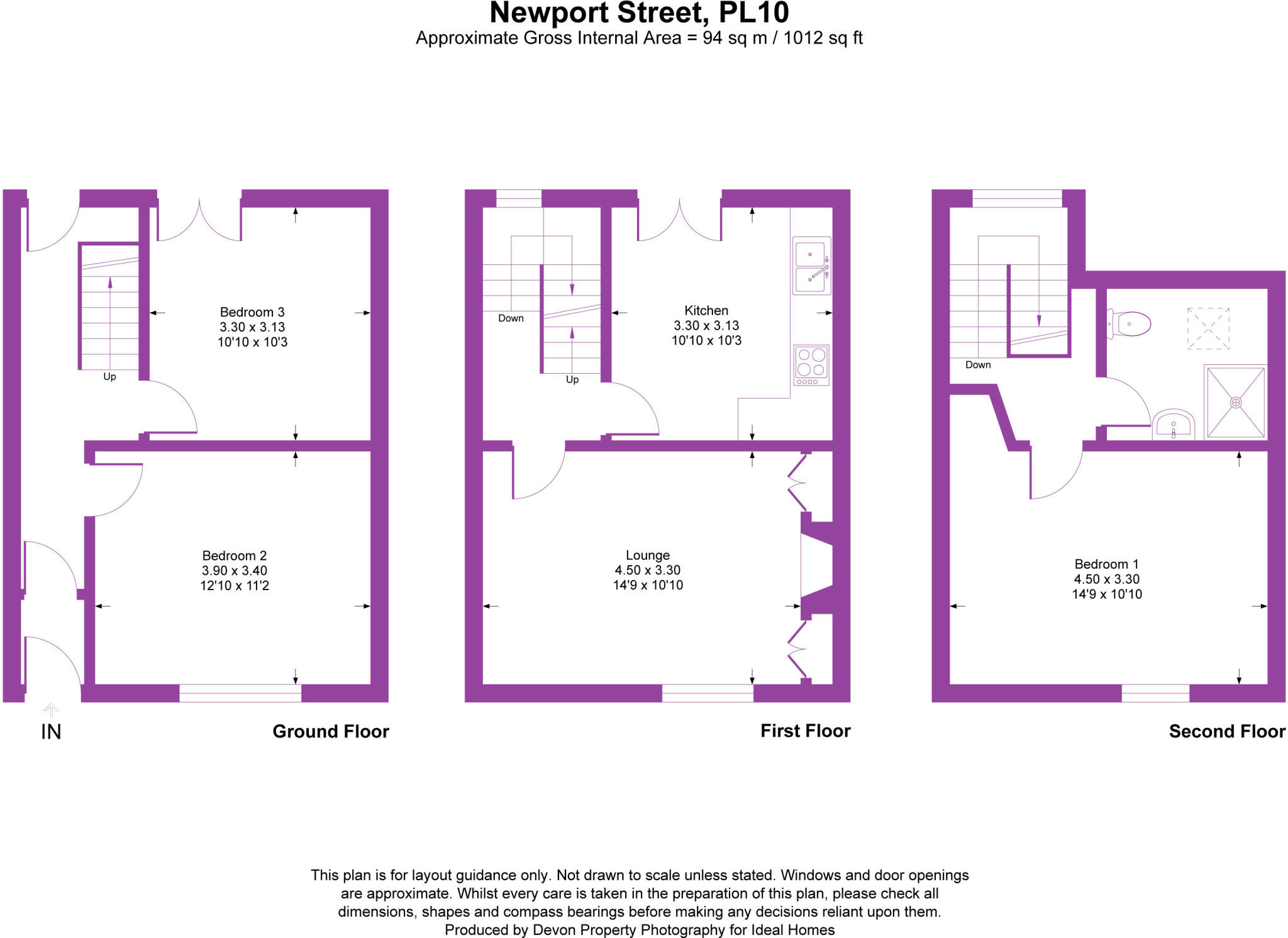 Newport Street, Millbrook, Cornwall, PL10 floorplan