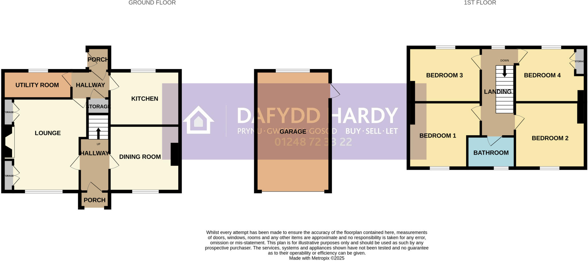 Bontnewydd, Caernarfon, Gwynedd, LL55 floorplan