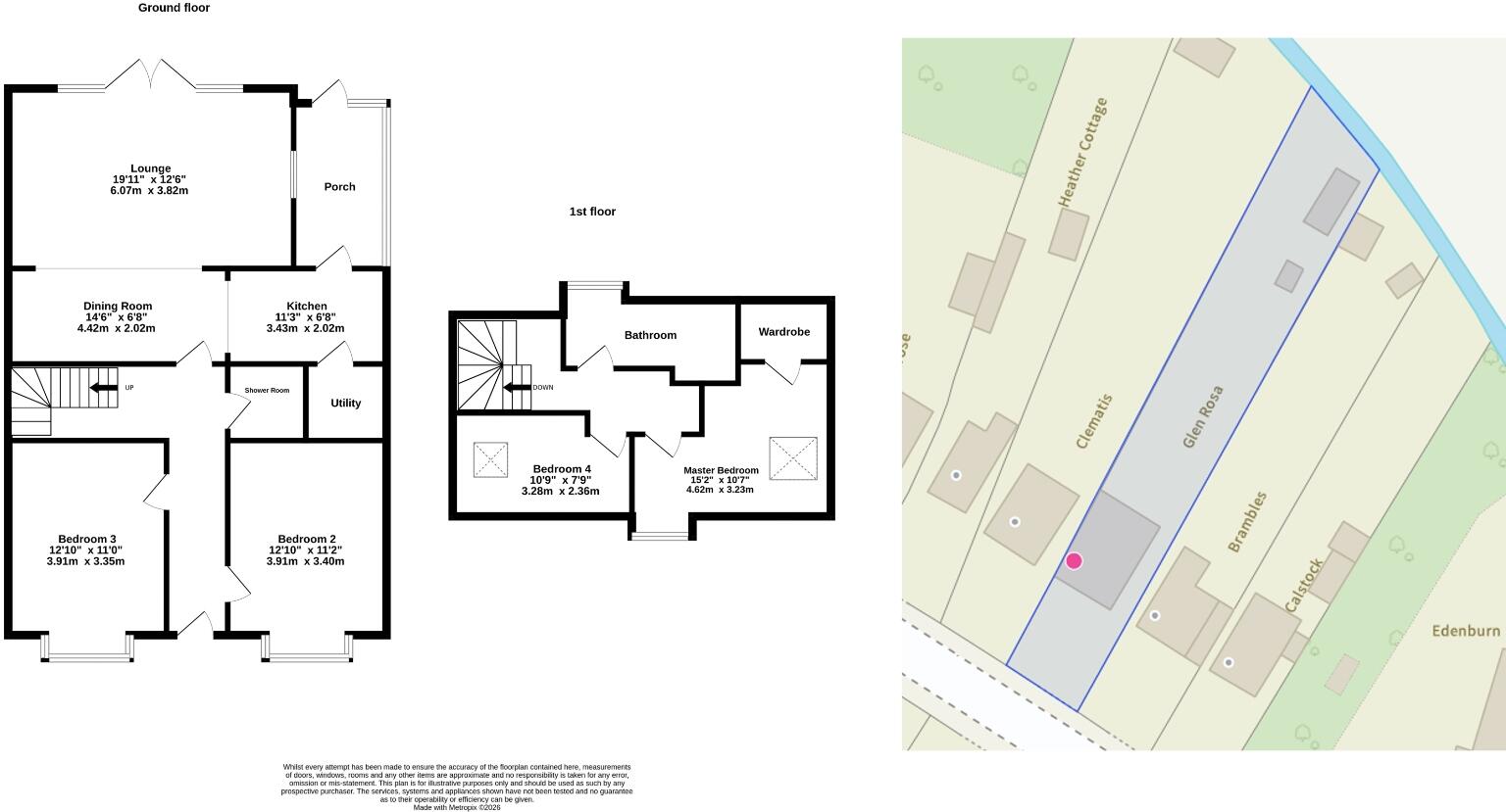 Effingham Road, Burstow, Surrey, RH6 floorplan