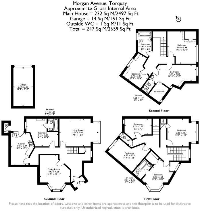 Morgan Avenue, Torquay, TQ2 floorplan