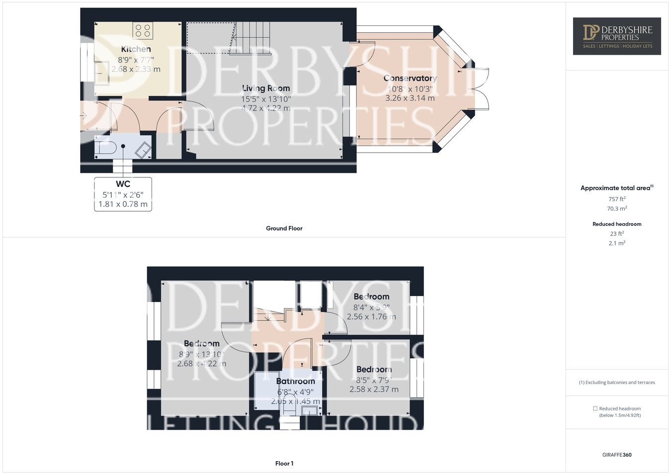 Lydstep Close, Oakwood, Derby, DE21 floorplan