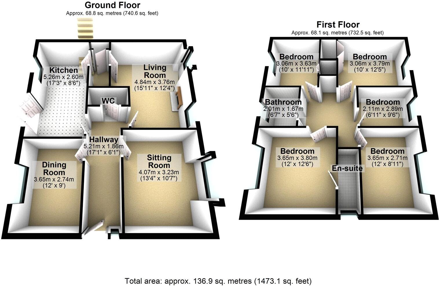 Kirtlington Close, Royton, Oldham, Greater Manchester, OL2 floorplan