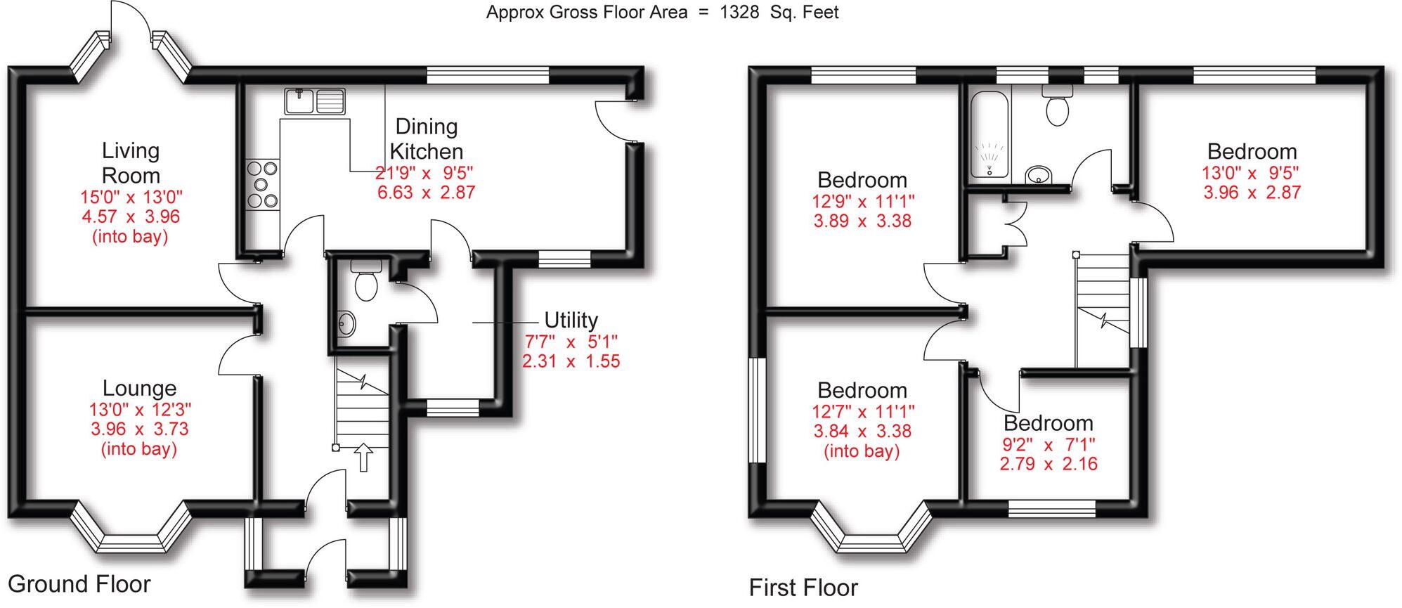 Norwood Avenue, Bramhall, SK7 floorplan