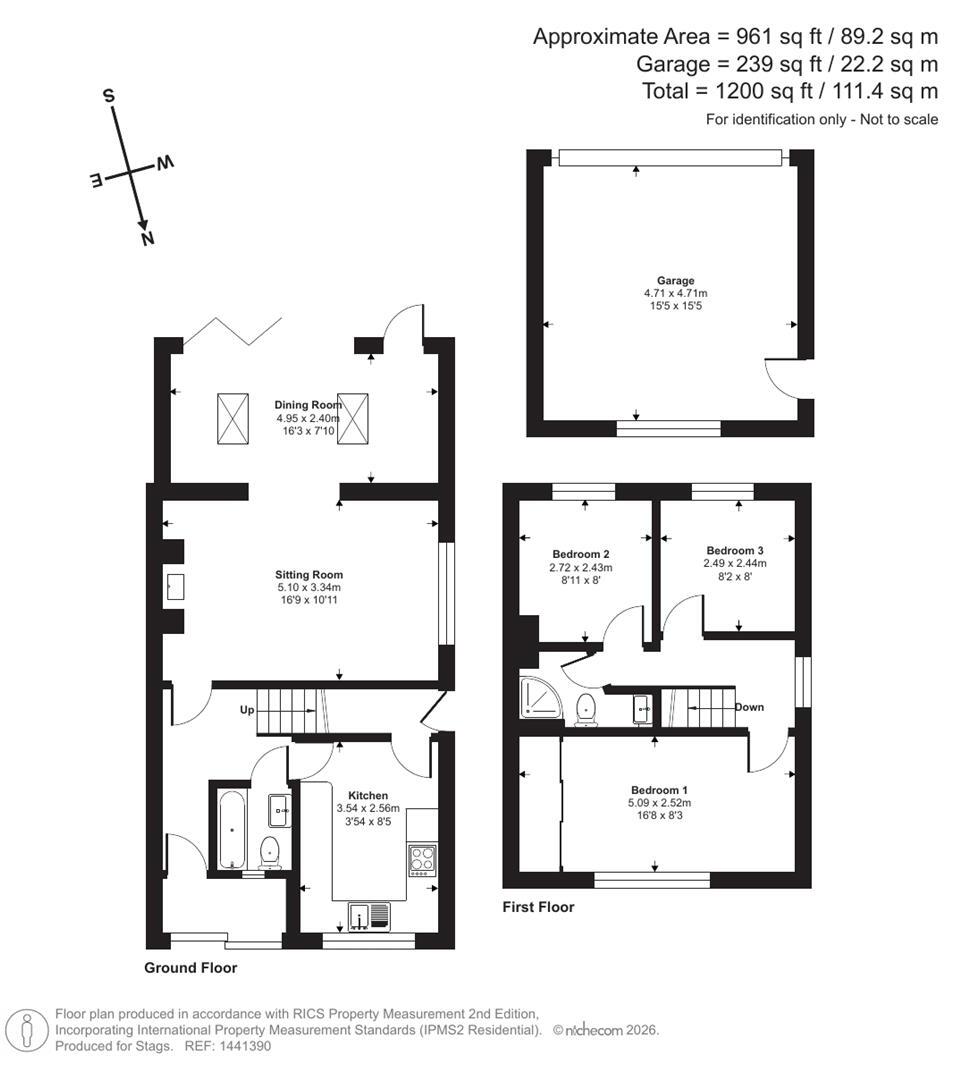 Northfield Road, Taunton floorplan