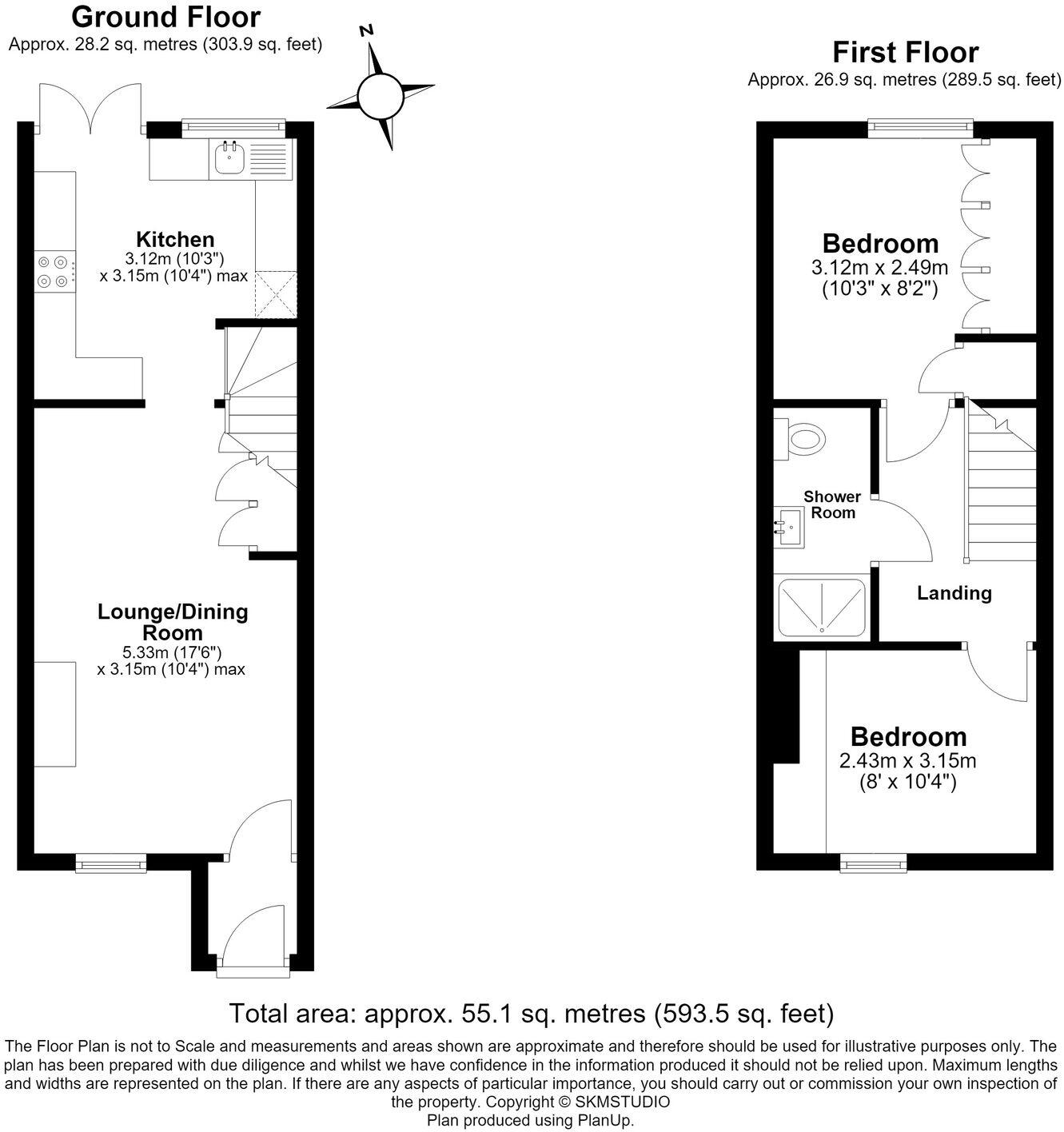 Church Road, Studham, LU6 floorplan