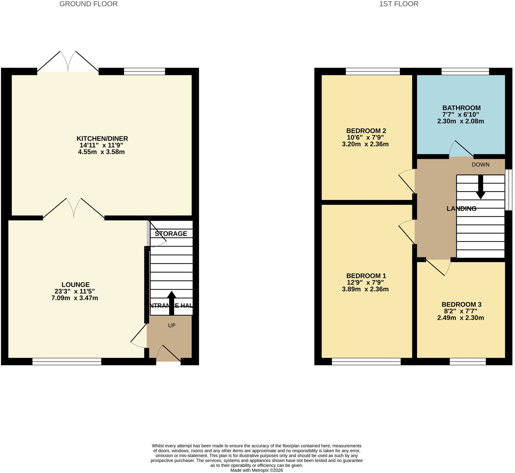 Bankfield Close, Ainsworth, BL2 floorplan